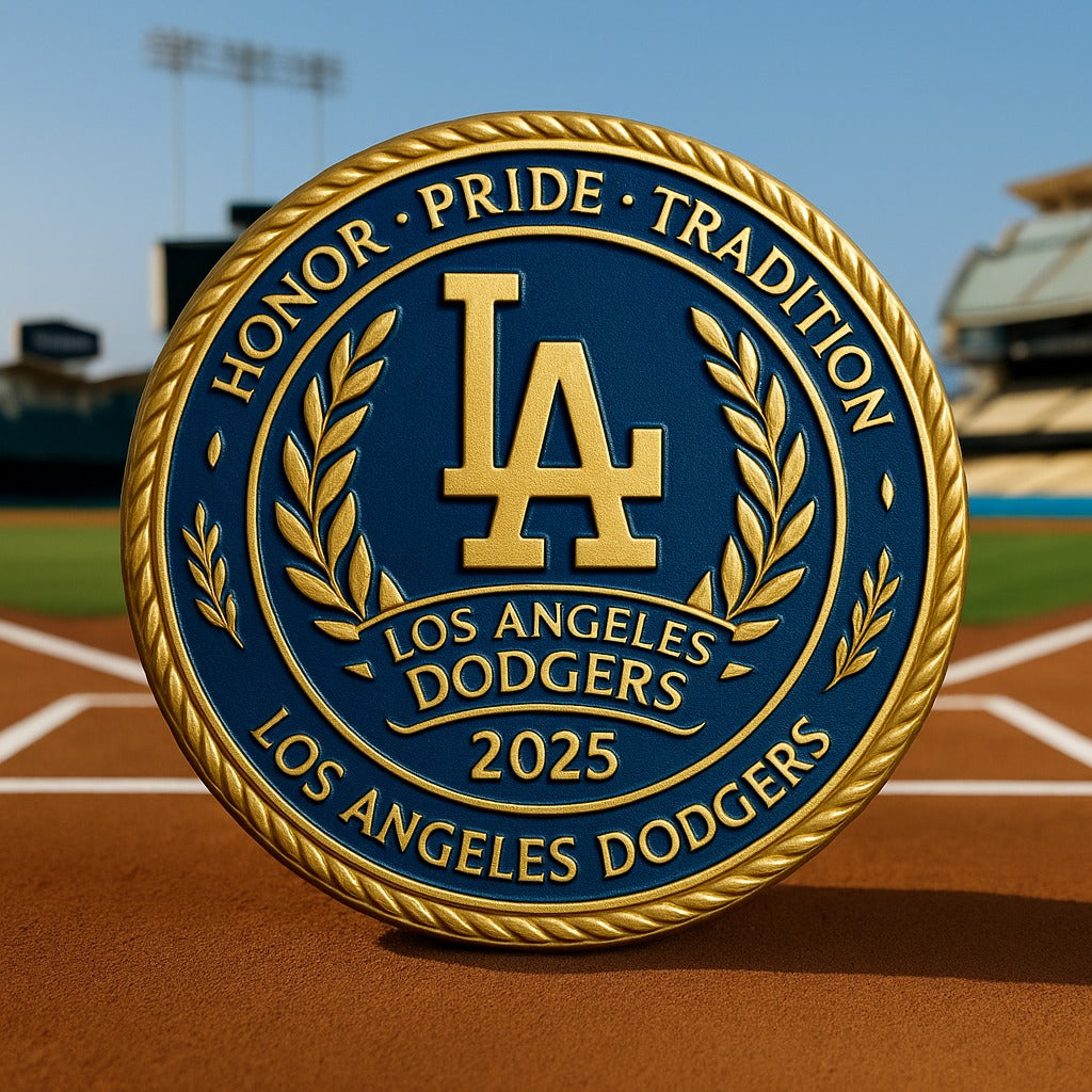 🏆Dodgers 2025 World Series Champions Commemorative Coin