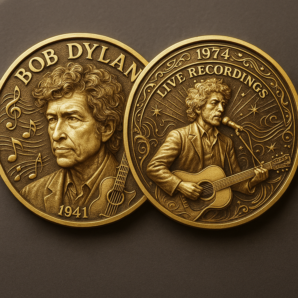 🎶Bob Dylan Commemorative Coin