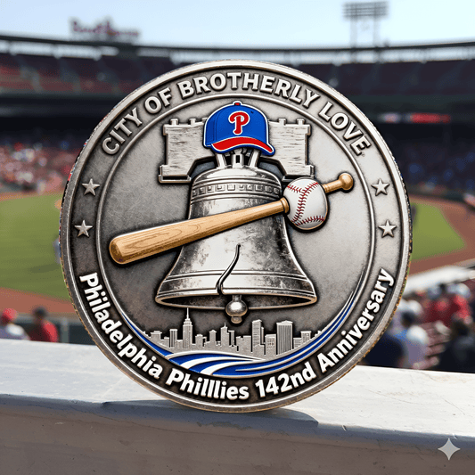 Philadelphia Phillies 142nd Anniversary Commemorative Coin