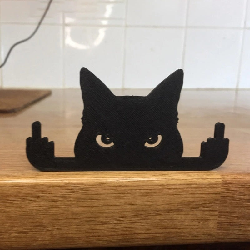 🤣Funny Black Cat Ornament