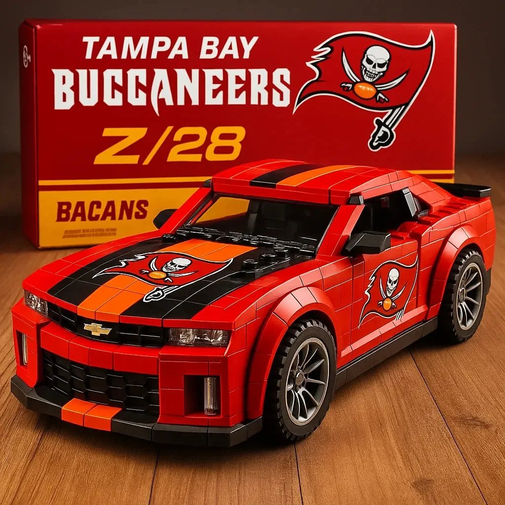 🔥Limited Edition🏈Football Team Camaro Z/28 Building Block