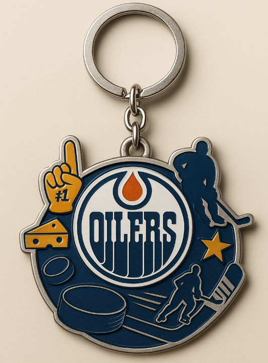 Edmonton Oilers Hockey Keychain – Must-Have Fan Accessory