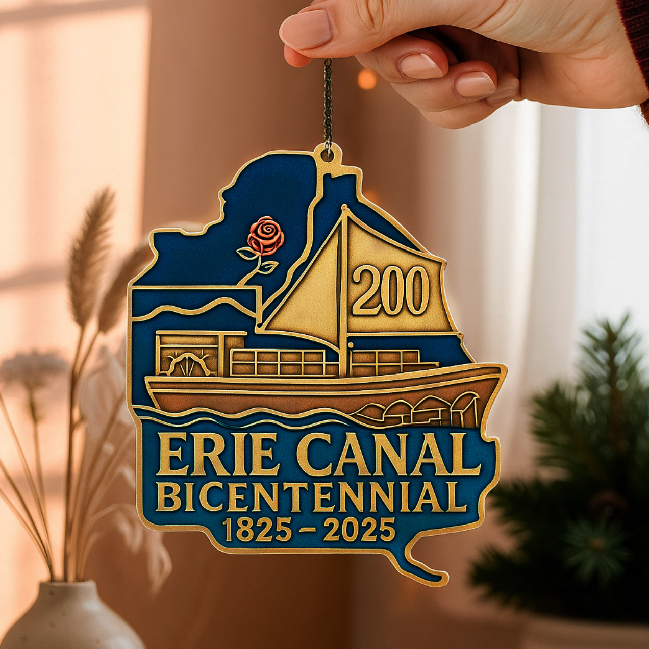 Erie Canal Bicentennial Commemorative Ornament