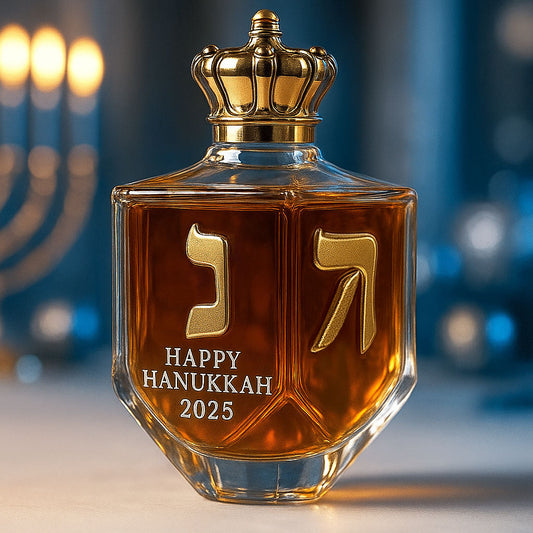 Hanukkah 2025 Dreidel Whiskey Bottle