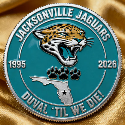 Jacksonville Jaguars 31st Anniversary Commemorative Coin