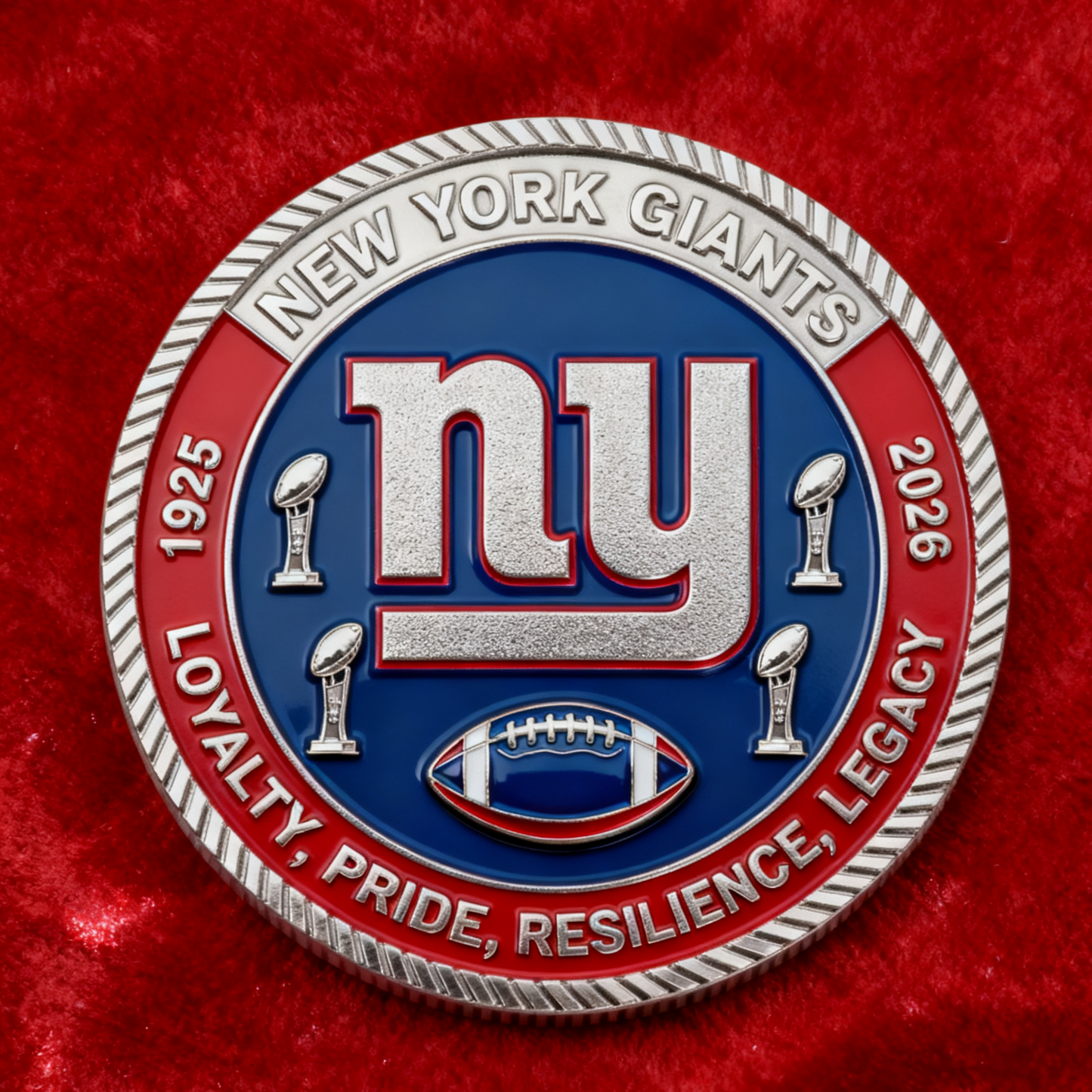 New York Giants 101st Anniversary Commemorative Coin