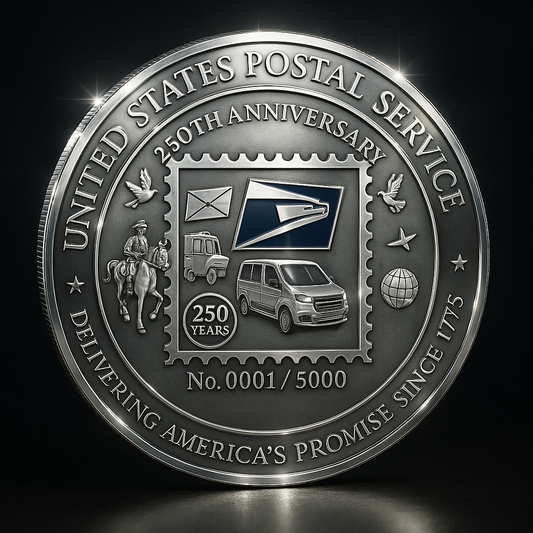 🎫Limited Edition – USPS 250th Anniversary Commemorative Coin