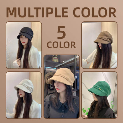 2025 New Women Newsboy Cabbie Beret Cap