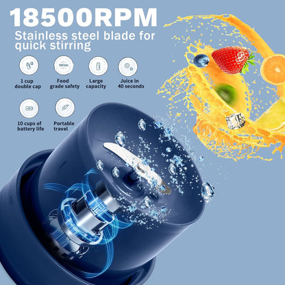 ⛱️Summer essentials- 🥤Portable Sport Bottle Blender🥤