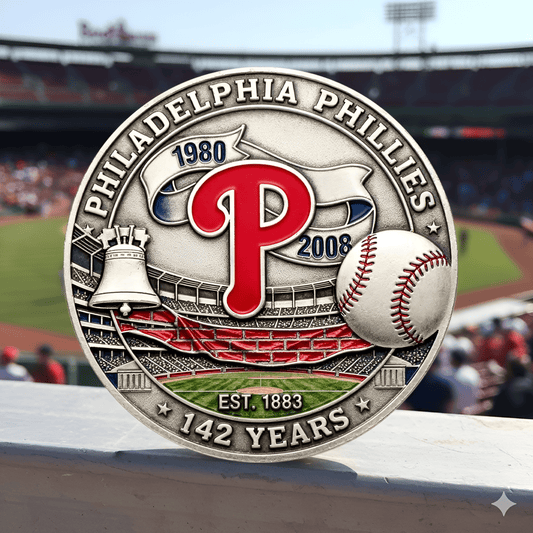 Philadelphia Phillies 142nd Anniversary Commemorative Coin