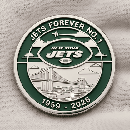 New York Jets 67th Anniversary Commemorative Coin