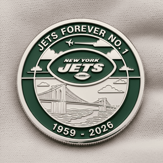 New York Jets 67th Anniversary Commemorative Coin