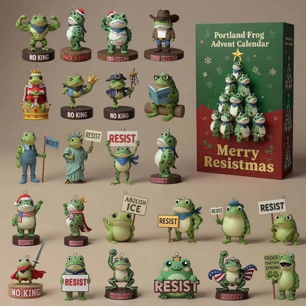 🎄2025 Portland Frog Advent Calendar🐸🎅