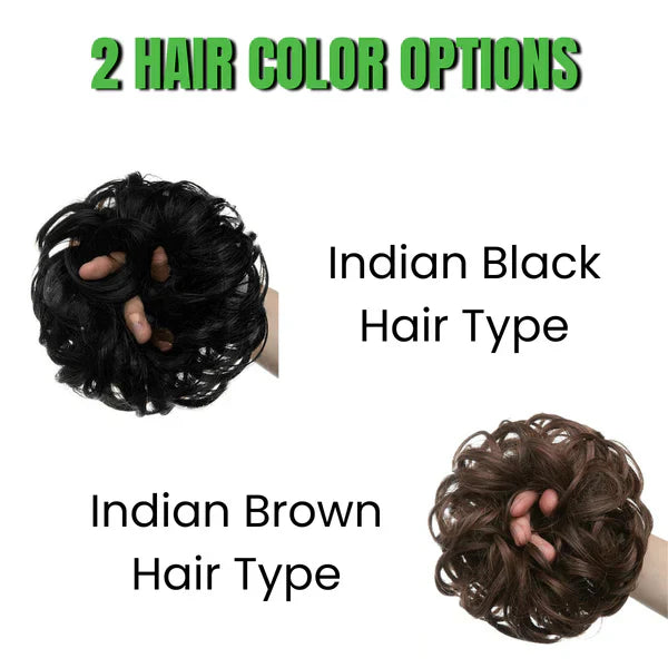 Buy 1 Get 1 FREE Hair Bun (Juda) Pack Of 2 Bun