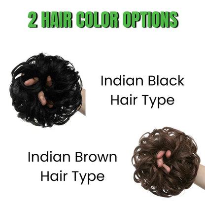 Buy 1 Get 1 FREE Hair Bun (Juda) Pack Of 2 Bun