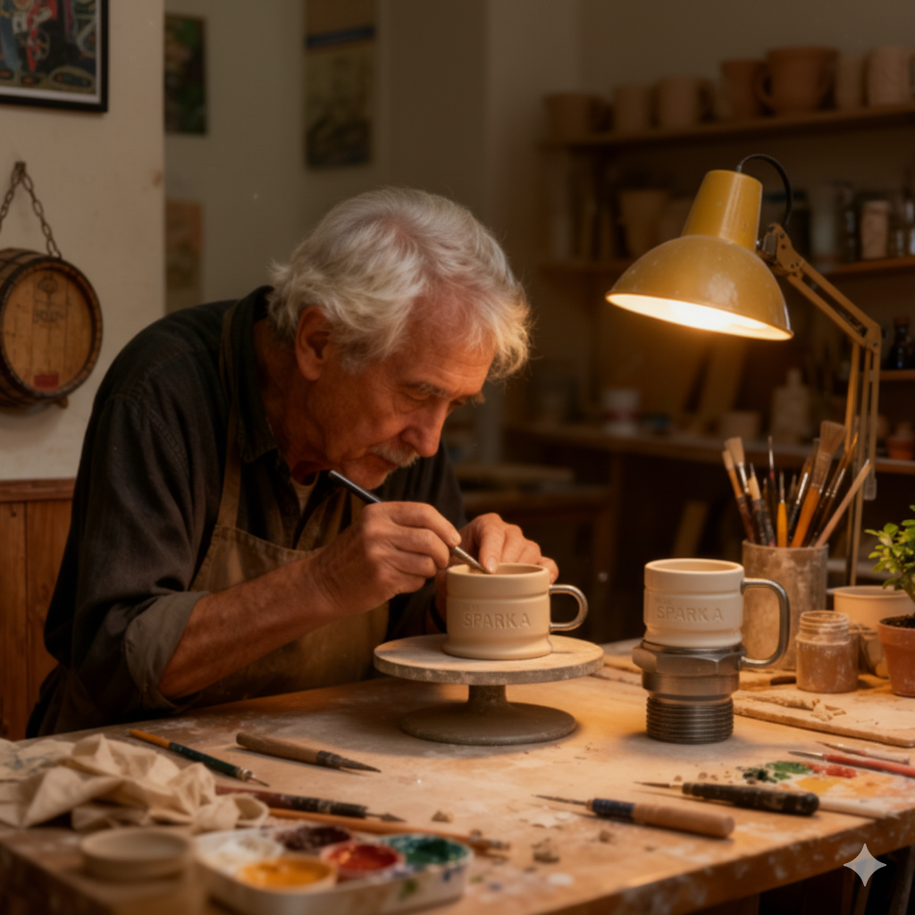 🔧Spark Plug Mug☕ 