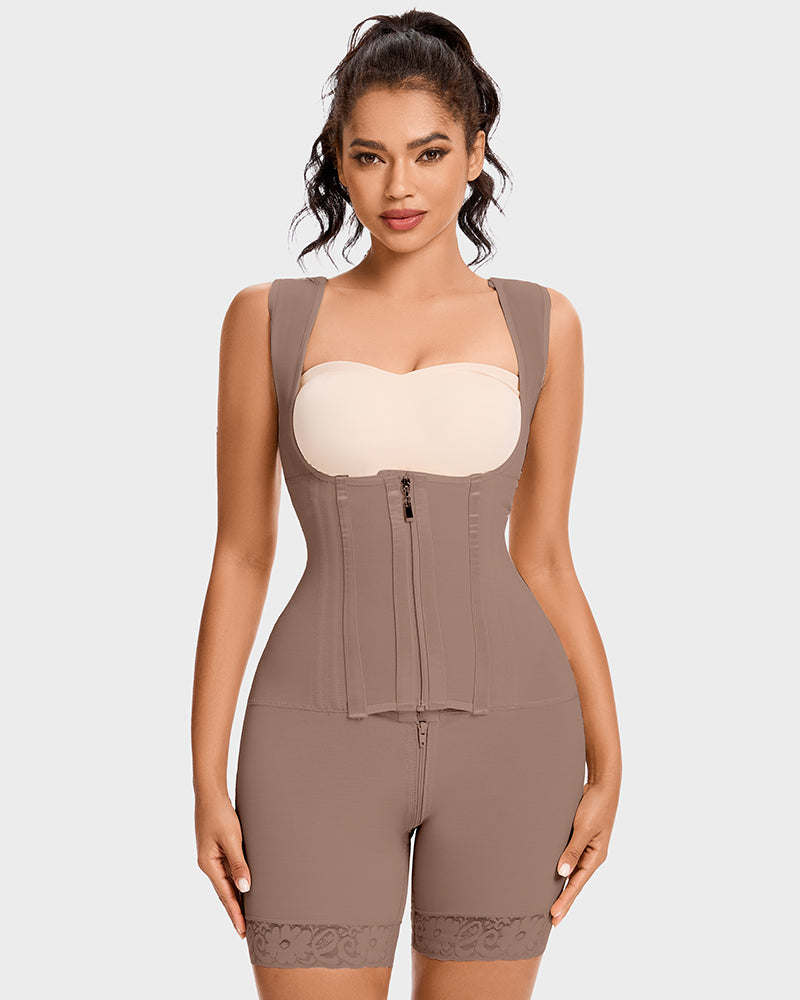 Hourglass Shaper with Boning – Full Body High-Compression Sculpting