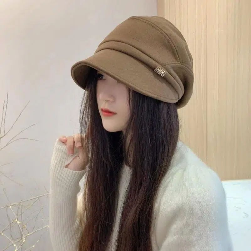 2025 New Women Newsboy Cabbie Beret Cap