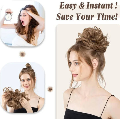 Buy 1 Get 1 FREE Hair Bun (Juda) Pack Of 2 Bun